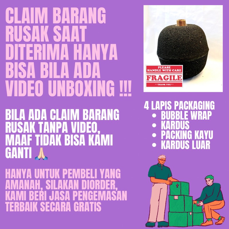 Ic Water Filter, Jernih Air Bertahan Hingga 5 Tahun, Ukuran Drat 3/4