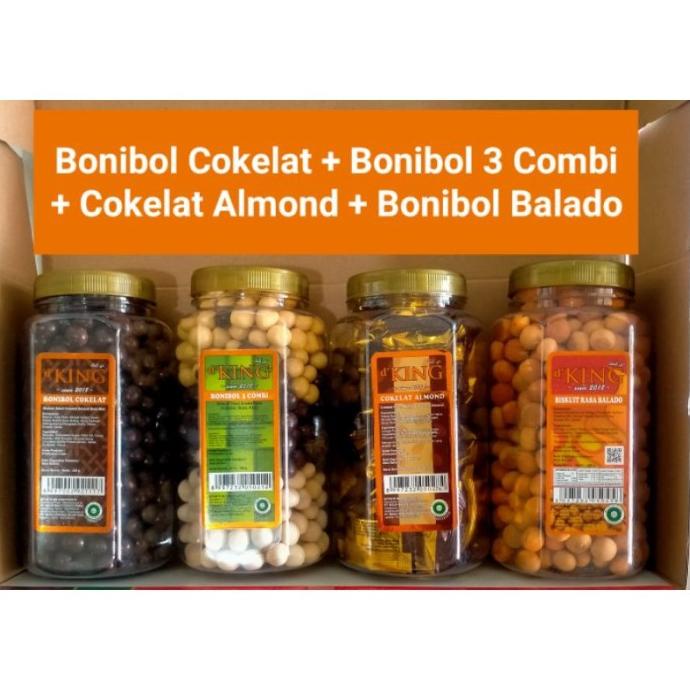 

Best Sales Cokelat Bonibol Special Moments D'King 1 Kotak Isi 4 Toples Limited Edition