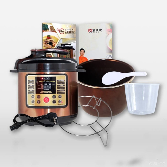 ✨New Ori Recooker Presto Digital Multi Fungsi 6 Liter Limited