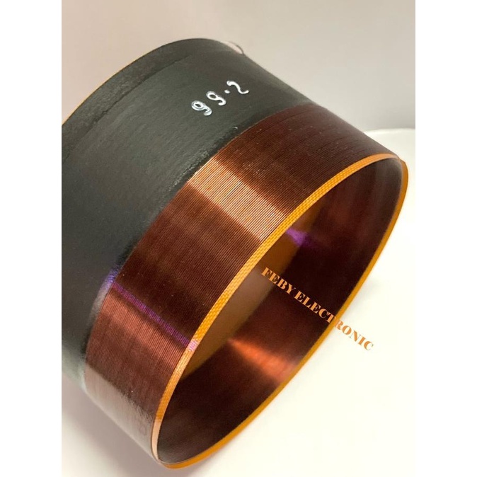 Spol speaker 99,2mm DOUBLE COIL voice coil speaker spool spul 4 inch Termurah