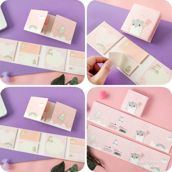 

Best Seller Sticky Note Pink Phoebe Notes Set - Memo Tempel Berkualitas
