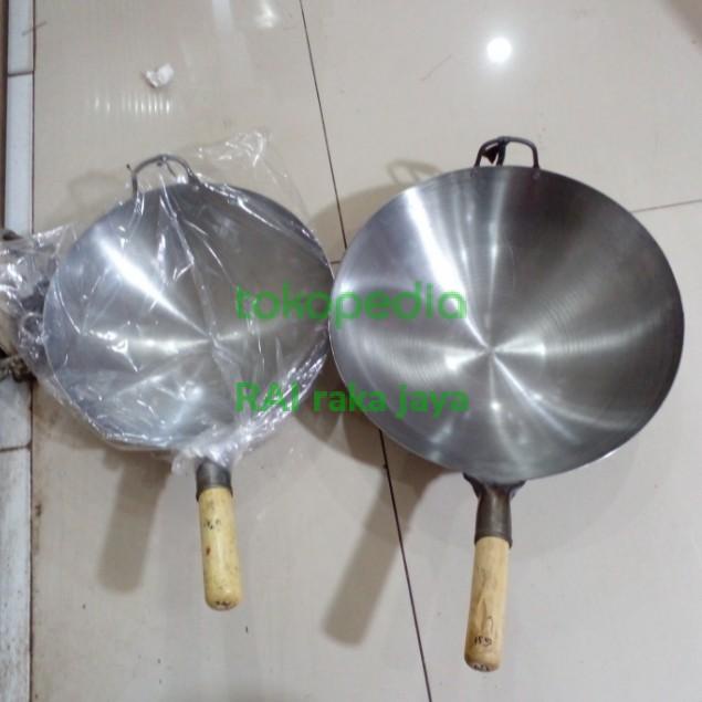 WAJAN BAJA IMPOR GAGANG UKURAN 34 CM