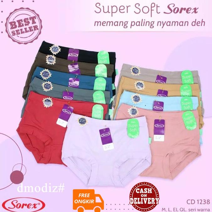 Celana Dlm Wanita Sorex 1238 Lusinan | CD Sorex Lusinan Harga Grosir