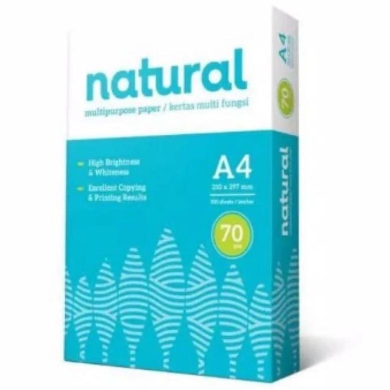 

Trendy ATK Medan Kertas HVS A4 Natural 70 gram / 75 gram (1 rim)