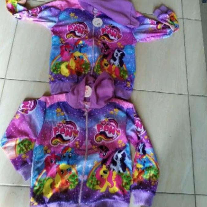 jaket anak perempuan my little pony