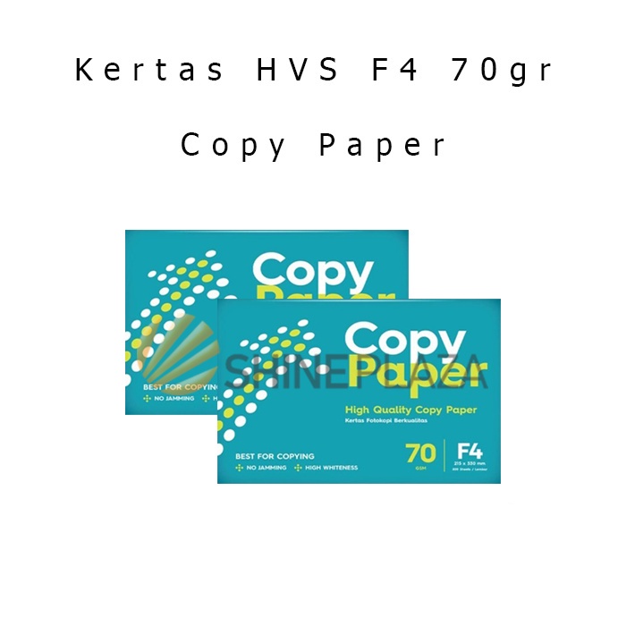 

Kertas Hvs F4 70Gr Copy R - Kertas Fotocopy Putih Folio 70Gsm