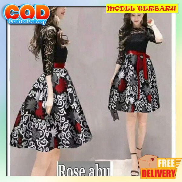 Dread Dtess Kekinian Deess Bj Terusan Muraj Terbaru Buju Drwss Cwek Cantik Buju Natalan Korean Style