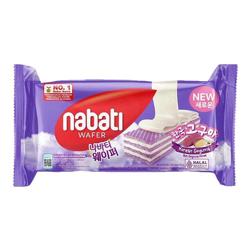 

nabati Wafer Goguma 122 g