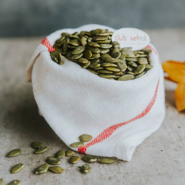 

Club Sehat - Pumpkin Seeds 500Gr / Biji Labu, Kuaci Hijau