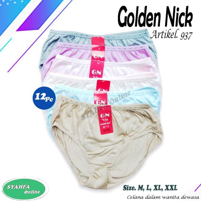 [1lusin uk XL] golden nick | cd wanita | cd golden nick