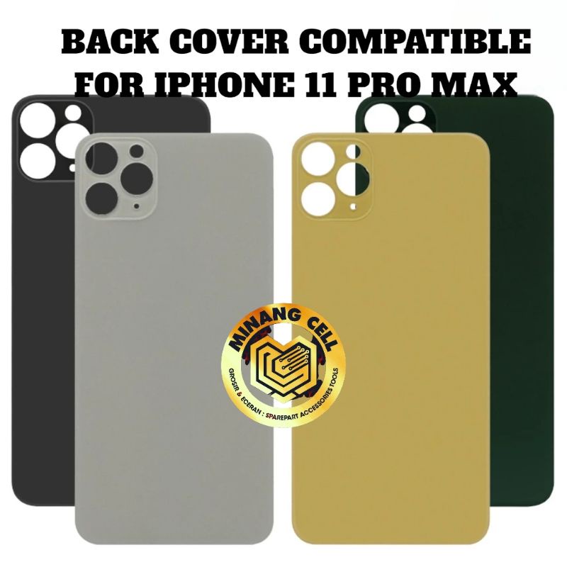 BACKDOOR /BACK GLASS KACA BELAKANG iphone 11 PRO MAX