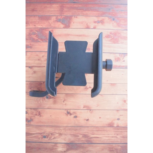 holder hp motor besi spion kuat warna hitam