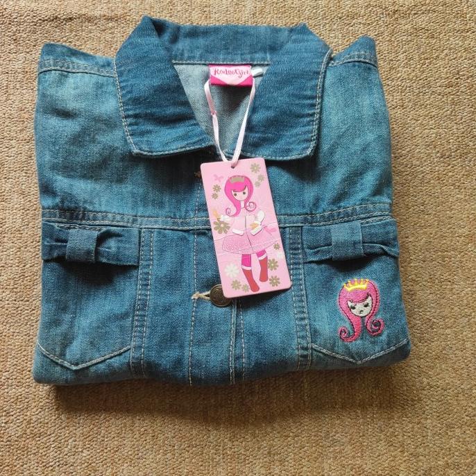 Jaket jeans branded anak Rodeo girl 0043n