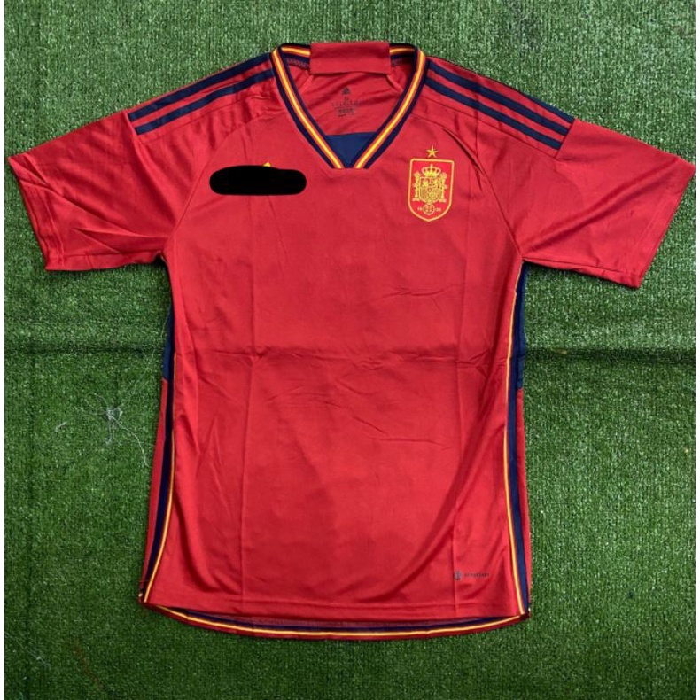 JERSEY BOLA SPANYOL SPAIN HOME GRADE ORI IMPORT 2022 2023