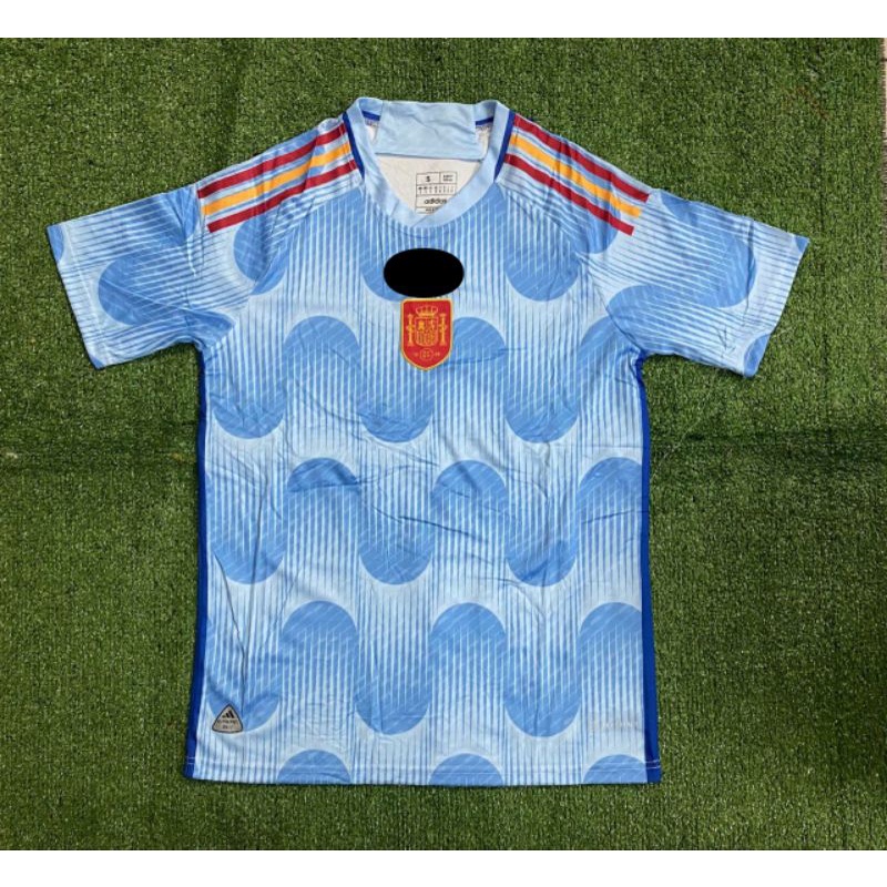 JERSEY BOLA SPANYOL SPAIN AWAY GRADE ORI IMPORT 2022 2023