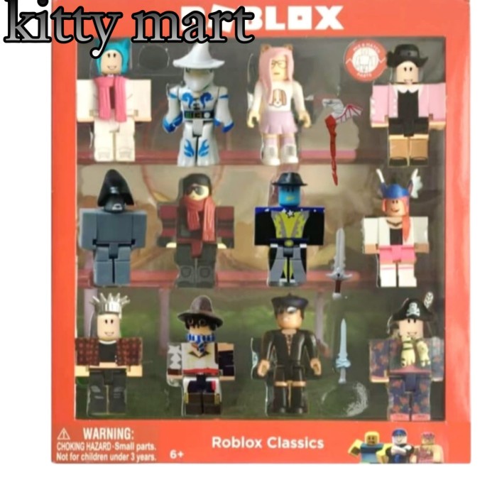Roblox Figure Set Mainan Roblox Minifigure Set 12