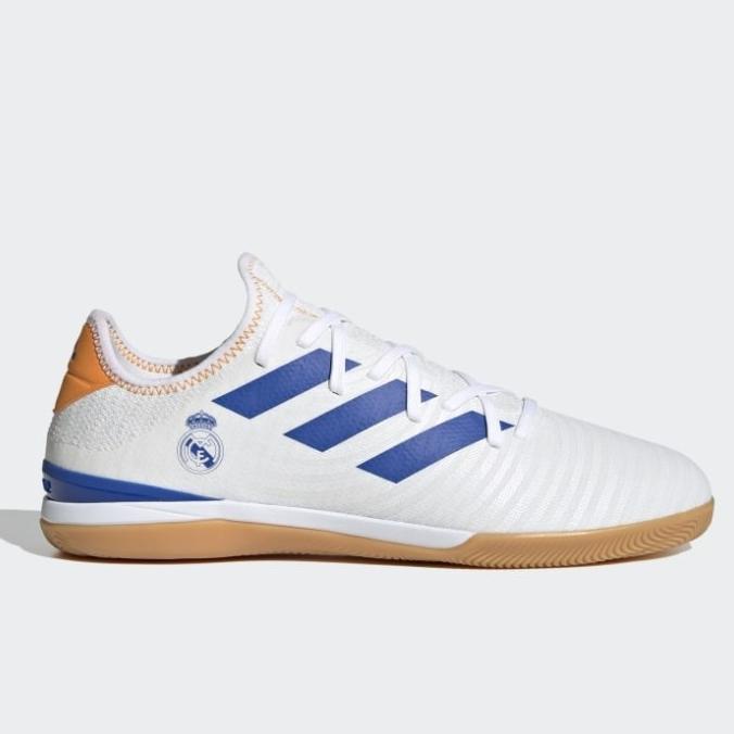 Adidas Sepatu Futsal Gamemode Knit In - Cloud White