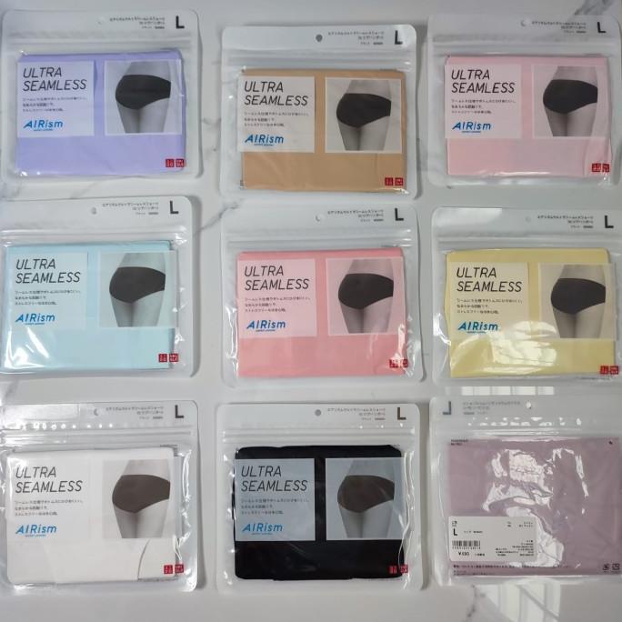 Uniqlo Underwear Celana Dalam Wanita AIRism Ultra Seamless Hiphugger