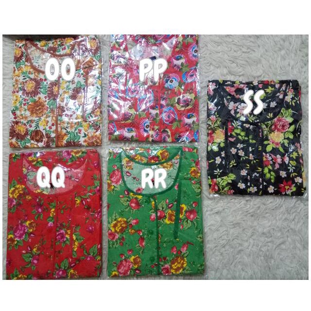Daster Panjang L / Gas Katun Bunga Size L L'Eeza Collection"
