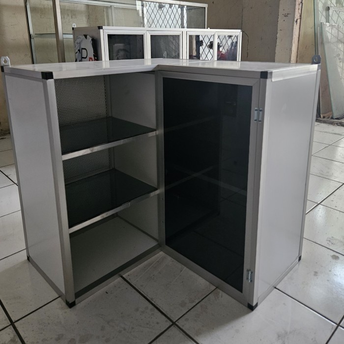 Promo Rak Gantung Lemari Dapur Kitchen Set Atas Sudut
