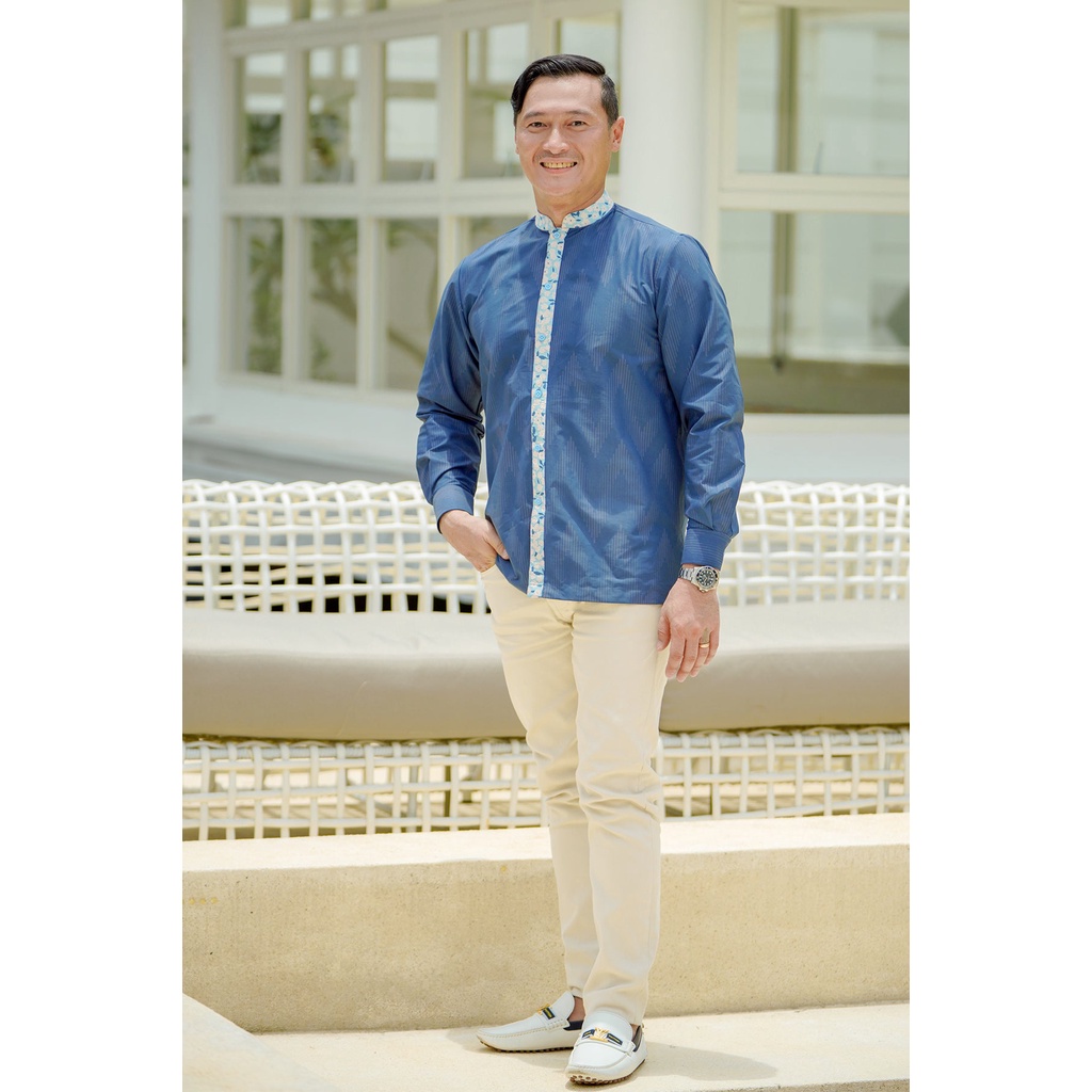 Benang Jarum - Barri Shirt - Blue