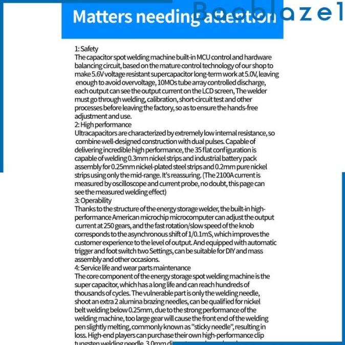 [Baoblaze1] Mesin Las Spot Portable Untuk Las Plat Baterai Handheld