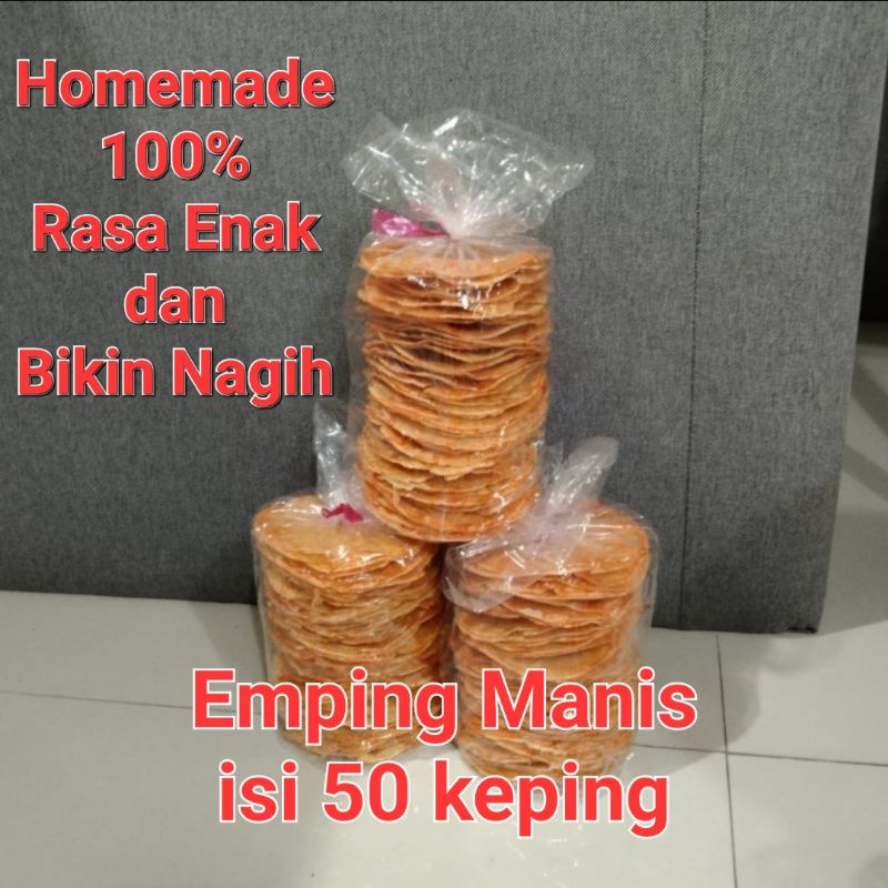 

EMPING MANIS ISI 50 KEPING MENTAH KERIPIK MELINJO HOMEMADE