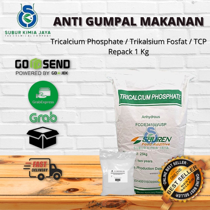 

Promo Tricalcium Phosphate / Tcp / Anti Kempal 1Kg