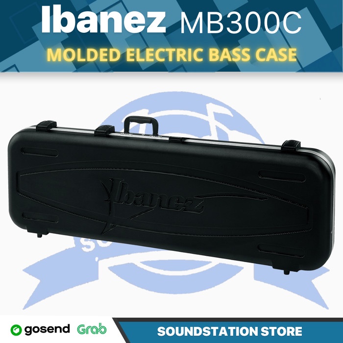 Promo Ibanez Mb300C Molded Electric Bass Guitar Case - Hardcase