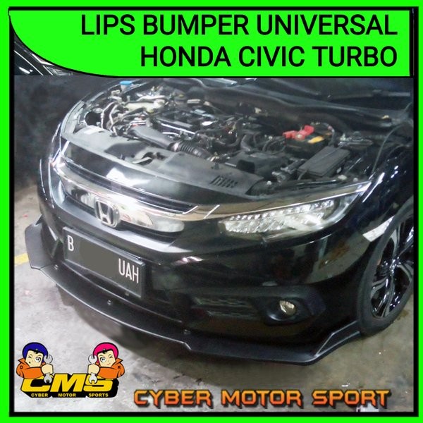 Terbaru Lips Bumper Civic Turbo Type R. Front Lips Civic Turbo. Winglet Honda Terbatas