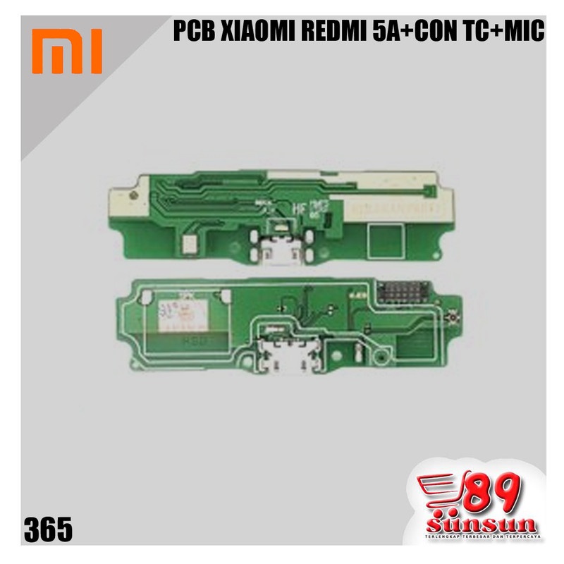 PCB XIAOMI REDMI 5A+CON TC+MIC