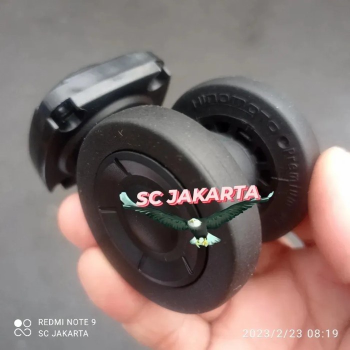 Roda Pengganti Koper Lojel, Roda Double Hinomoto Japan Original.