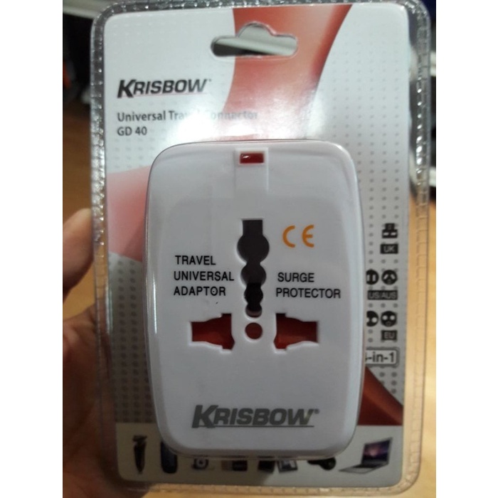 Universal Travel Adaptor Krisbow