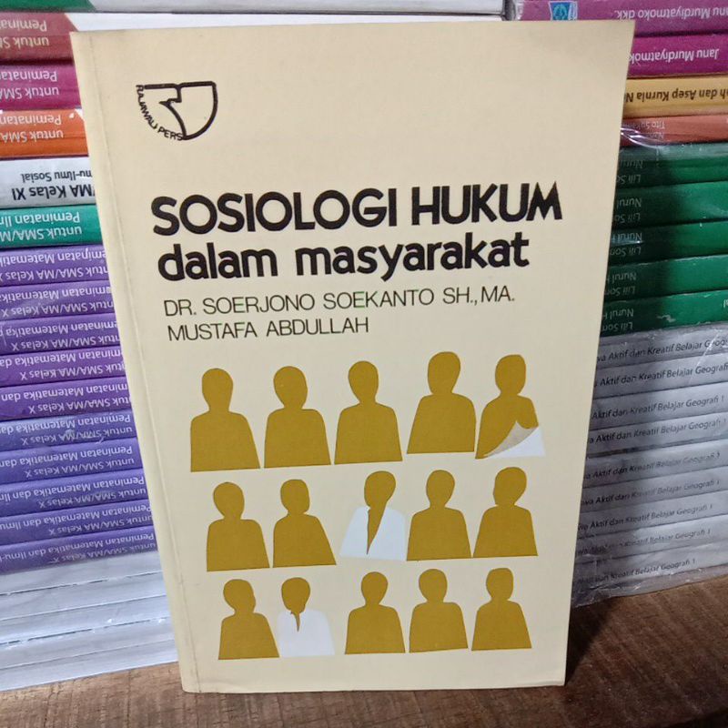 Buku Original SOSIOLOGI HUKUM dalam Masyarakat Rajawali Pers