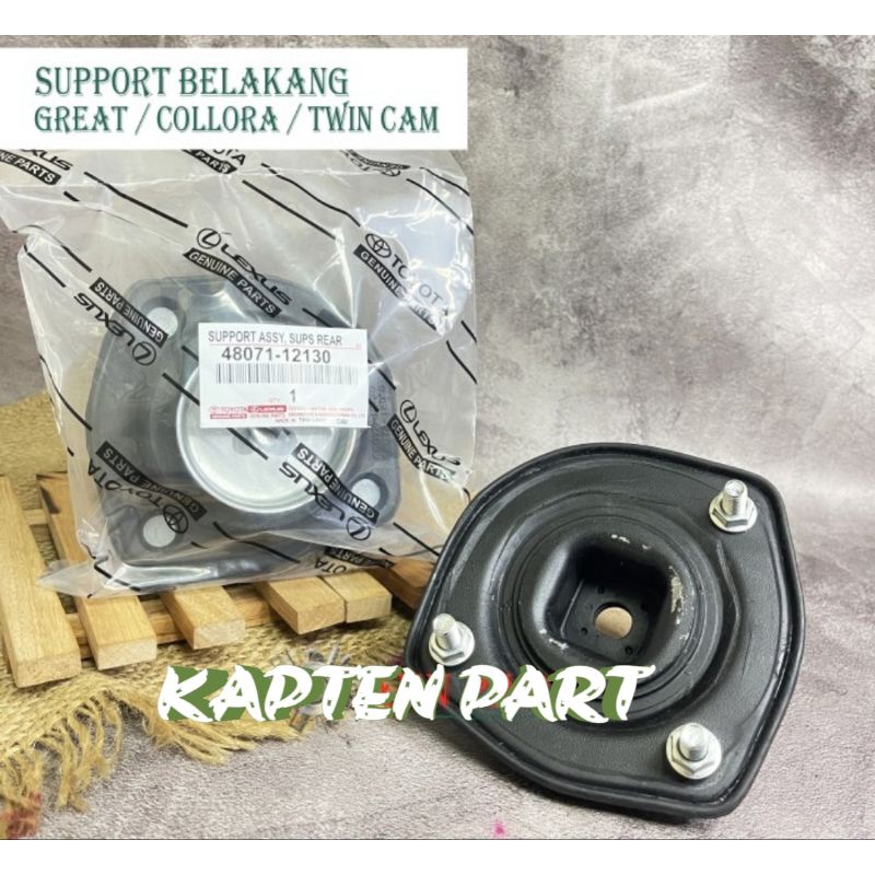 KARET SUPPORT SUPORT SHOCK BREAKER BELAKANG TOYOTA GREAT COROLLA TWINCAM