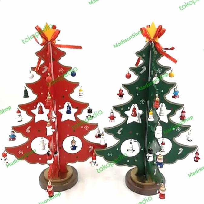 

Terlaris Pohon Natal Kayu Gantungan Santa Set Christmas Gift Kado Natal Murah Limited Edition