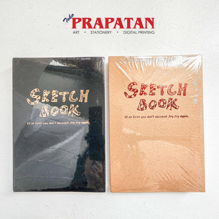 

Promo Potentate A5 Exposed Stitch Bound Sketchbook Buku Sketsa Terbaru