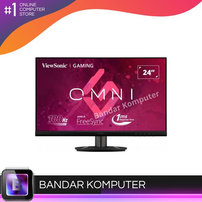 Monitor Led Viewsonic Vx2416 24" Ips 1080P 100Hz 1Ms Hdmi Dp Speaker Malaikaer