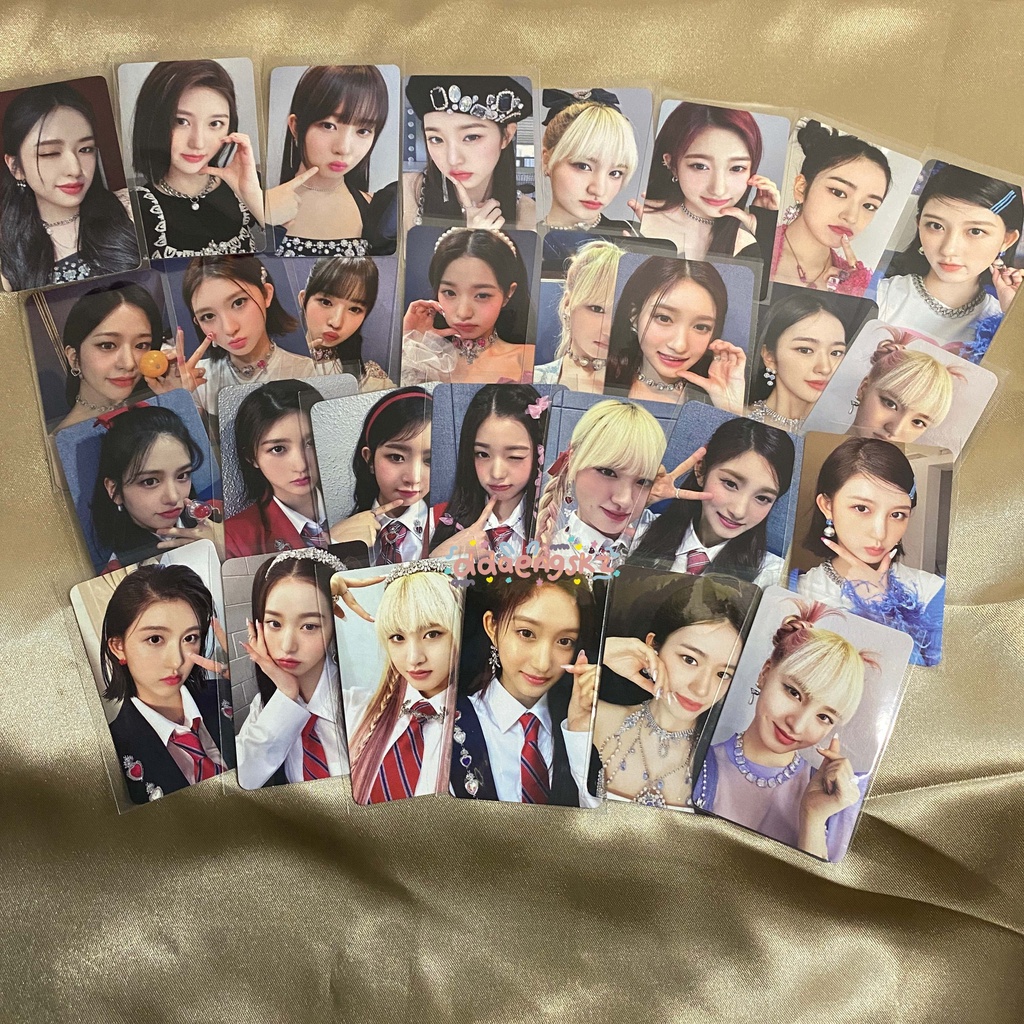 [Clearance] Ive Love Dive Album Photocard Pc Mmt Mymusictaste Withmuu R1 R2 Withdrama Wd R1