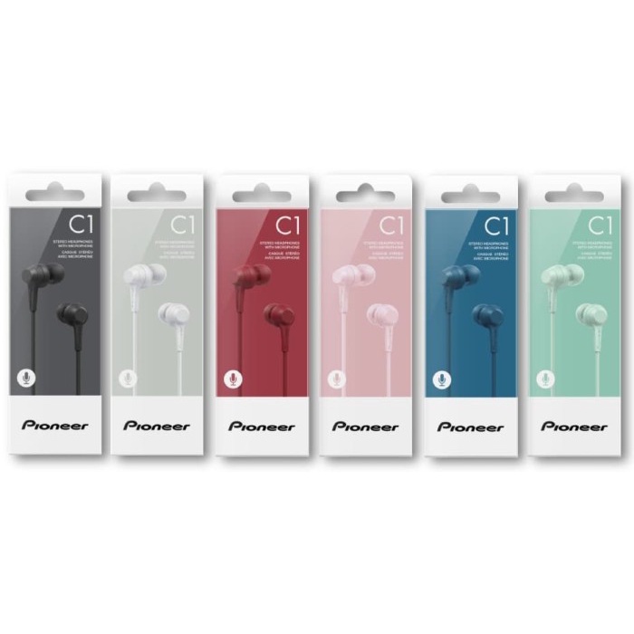 Pioneer Earphone In Ear Se-C1T Audio Ready