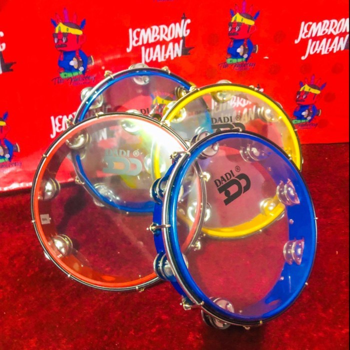 Tamborin - Barang Terlaris Riq Hadroh Tamborine Hadroh Kecrek Mika Tamborin Mika