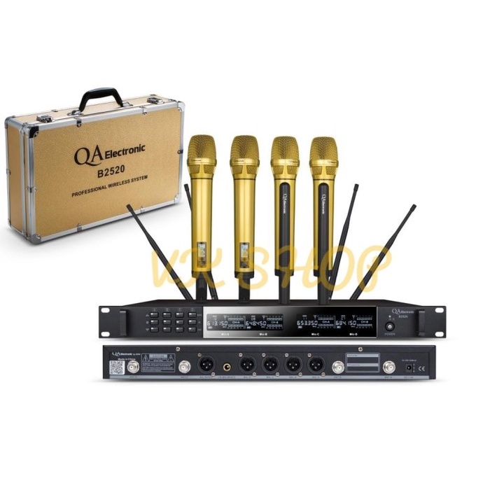 MIC WIRELESS QA ELECTRONIC B2520 / B 2520 ORIGINAL BY RDW 4 HANDHELD