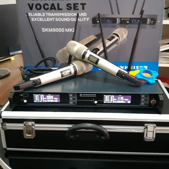mic Wireless sennheiser SKM-9000 MKII 4.antena UHF