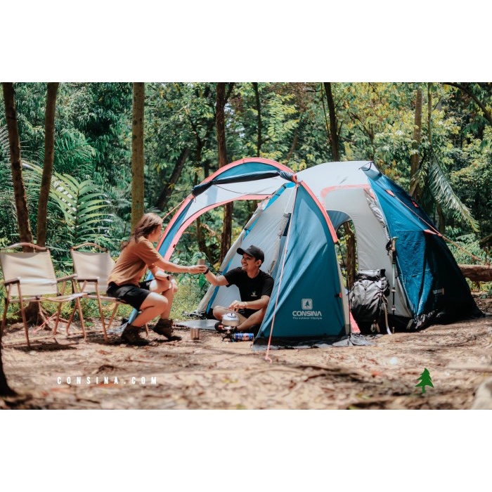 Consina Impian 4 Extra Tenda Camping Keluarga 4 Orang