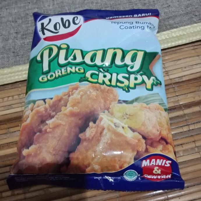 

Kobe Tepung Pisang Goreng Crispy 210 Gr/Tepung Pisang Goreng