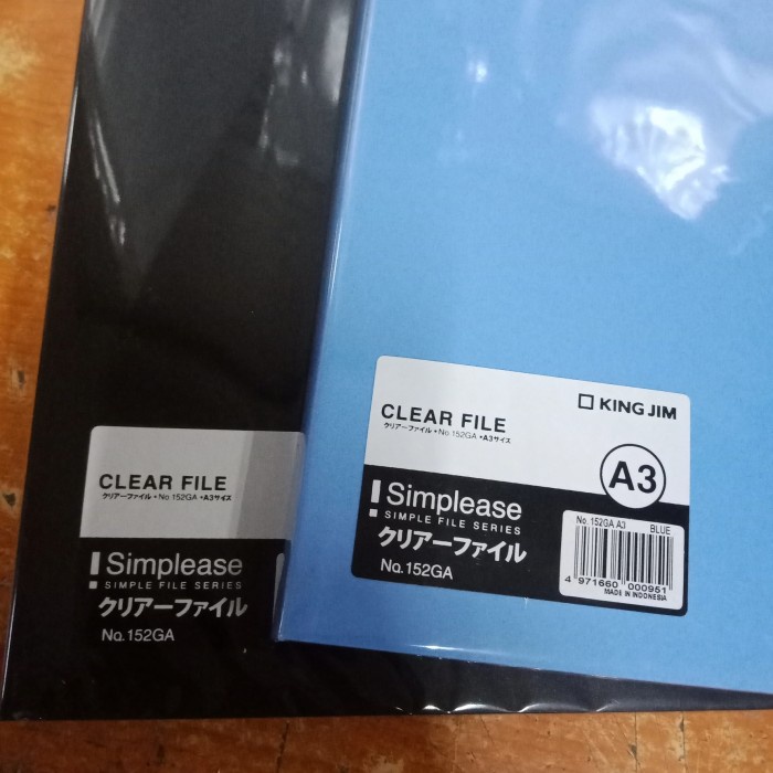 

Promo Clear File King Jim A3 152Ga Portrait/ Clear Holder A3 Berdiri Diskon