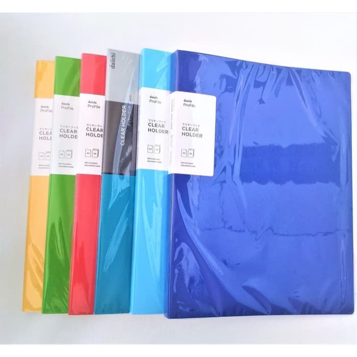 

Promo Clear Holder Daiichi Profile A4 40 Pockets Garansi