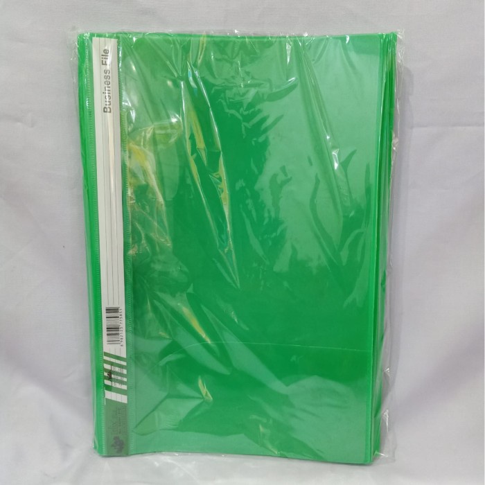 

Baru Business File F4 Map Snelhecter Plastik - Hijau Felix (Pak Isi 12 Pcs) Original