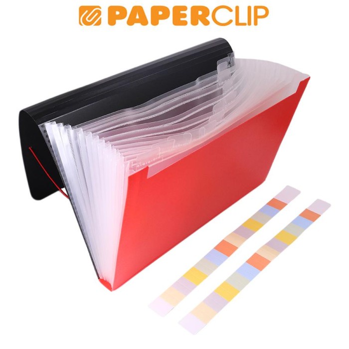 

Terbaru Expanding File Bantex Bicolour Fc 3601 1009 Black - Red Terbaik
