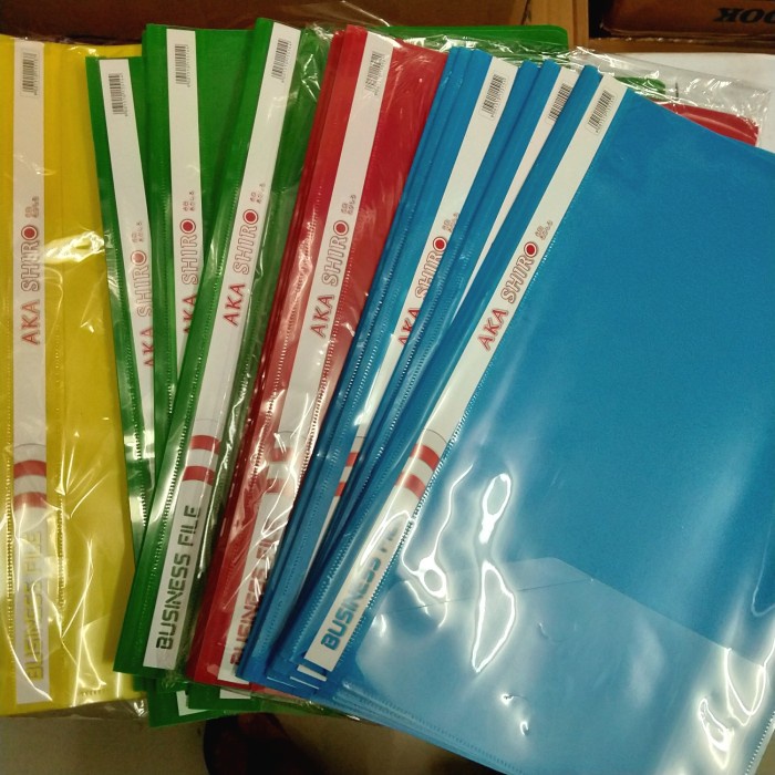 

Asli Business File Folio Aka Shiro Per Lusin (Bisnis Fail/Map Snelhecter) Terbaik